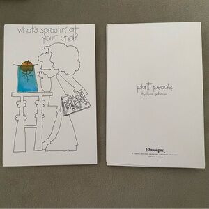 Plant People Greeting Card Set — 'What's Sproutin' At Your End?'